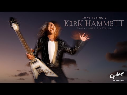 Introducing The Epiphone Kirk Hammett 1979 Flying V