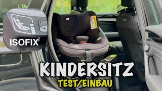 Joie i-Spin 360 E Thunder Kindersitz – ISOFIX Einbau erklärt 🚗 | Perfekt für VW & Co.