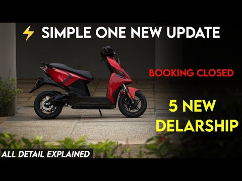 ⚡ Simple One New Update | 5 New Dealership | delivery Update | ride with mayur