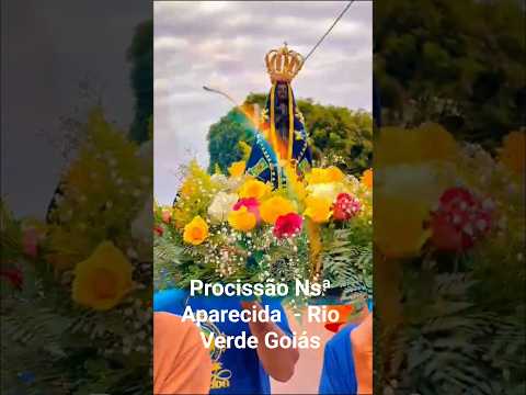 Nsª Aparecida #rioverde #goiás #brasil #catolico #padroeiradobrasil #rainha #maededeus #virgenmaria