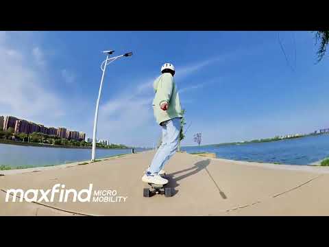 🚀MAXFIND Electric Skateboard Series: 🌪️Speed through Adventure🏞️ and Freedom🕊️