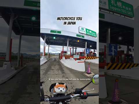 JAPAN me motorcycle ka itna mehenga TOLL #shorts