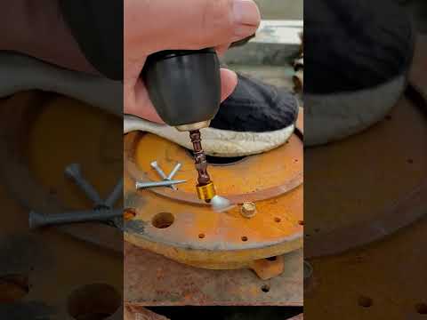 Magnetic cross-shaped screwdriver bit. Good Tools For Recommendations #shortsfeed