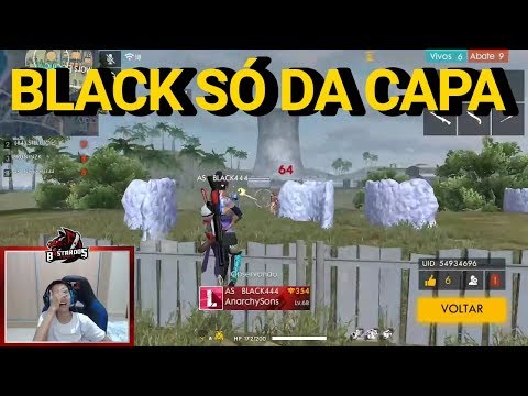 BLACKN444 SURPREENDENDO SEU SQUAD COM SUA MOVIMENTAÇÃO DIFERENCIADA - Melhores momentos free fire