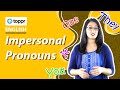 Understanding Impersonal Pronouns and Verbs