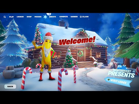 Fortnite WINTERFEST 2024 is LIVE!