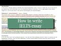 IELTS Writing and Teaching Methods