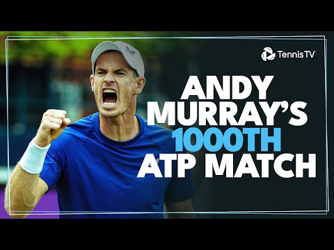 Murray Faces Popyrin In 1000th ATP Match! | Queen's Highlights 2024