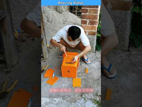 Amazing Stool Made From Waste Material #shorts