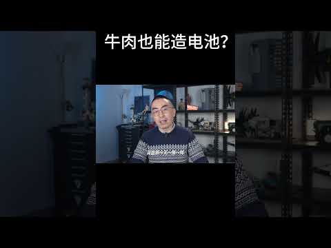 牛肉也能造电池？爱迪生的遗憾，一百年后终于被实现了