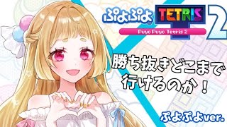 【ぷよテト2】目指せ！かちぬき50人！ #1【Vtuber/うるちあられ】