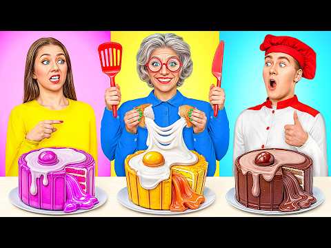 Me vs Grandma Cooking Challenge | Funny Situations in Kitchen by Multi DO Challenge