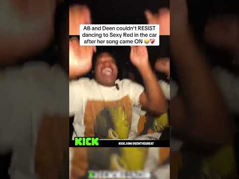 AB and Deen couldn’t RESIST dancing to Sexy Red in the car after her song came ON 😂❤️‍🩹