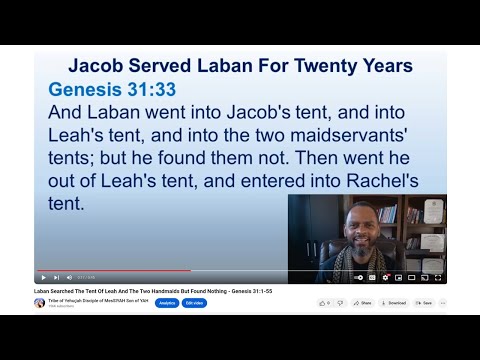 Laban Searched The Tent Of Leah And The Two Handmaids But Found Nothing - Genesis 31:1-55