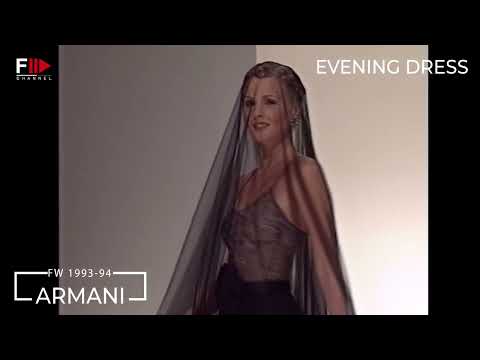 ARMANI EVENING DRESSES | FROM THE  90's - Fashion Channel Chronicle