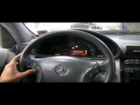 Mercedes benz w203 reset service #7
