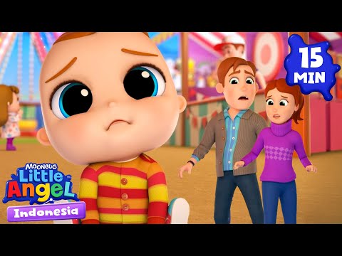 Aku Harus Bagaimana Jika Tersesat? | Little Angel Bahasa Indonesia | Kartun dan Lagu Anak