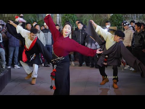 Wonderful Tibetan dance performed by excellent Tibetan dancers👏🏻