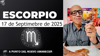 ESCORPIO | Horóscopo de hoy 17 de Septiembre 2025