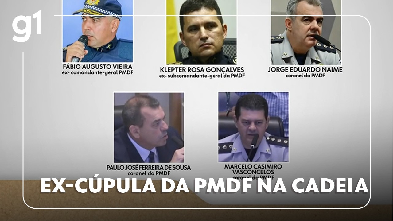 Atos golpistas: STF manda prender, e ex-membros da cúpula da PM do DF se entregam