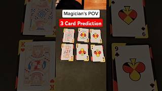 3 Card Prediction - Self Working card trick from a shuffled deck!