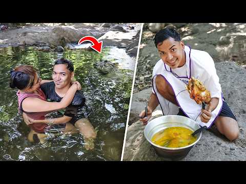 UN PARAISO EN EL RIO COCINAMOS UN SOPON EN FAMILIA