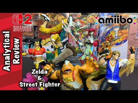 Switch 2 Zelda & Street Fighter Amiibo