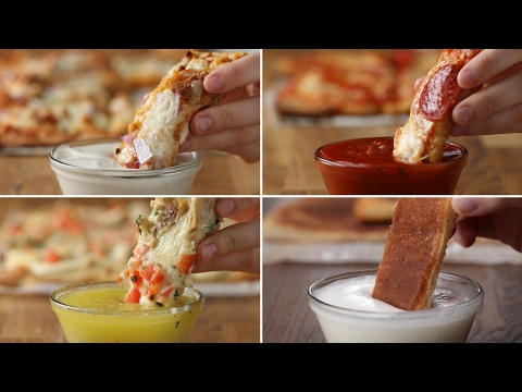 Pizza Dippers 4 Ways