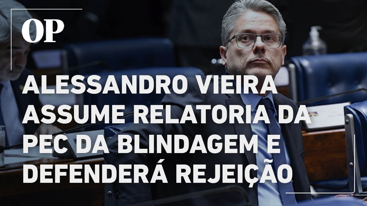 Senador Alessandro Vieira assume relatoria da PEC da Blindagem e defenderá rejeição