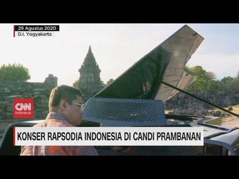 Konser Rapsodia Indonesia di Candi Prambanan