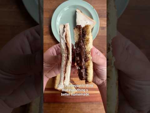 Store bought vs homemade - Nutella