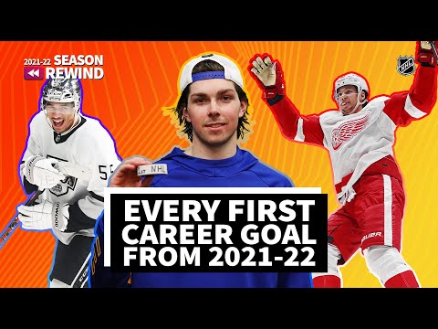 Every First Career Goal from the 2021-22 Season | NHL