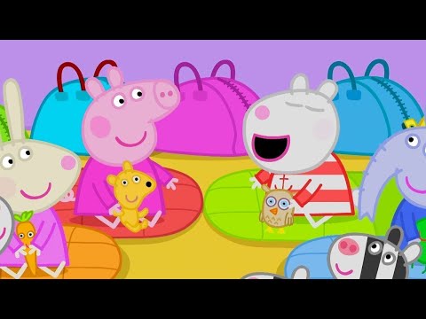 Peppa Pig And Friends Have A Sleepover 🐷 🛌 Adventures With Peppa Pig
