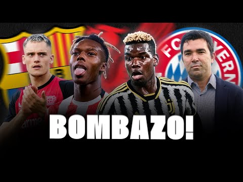 🚨 NICO BOMB! POGBA IS BACK! WIRTZ SAGA TRUTH, BAYERN AND BARÇA, GARCIA…