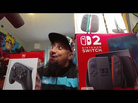 NEW ERA BEGINS NINTENDO SWITCH 2 UNBOXING...HYPE!!!!