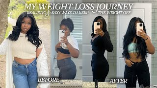 HOW I LOST 30 LBS & KEEP IT OFF! WEIGHT LOSS DIARIES! workouts of the week, consistency, easy mealS!