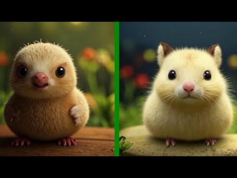 Cute Moments Of Little Animals - Calf, Foal, Chicken, Lizard, Kitten, Dog - Animal Sounds