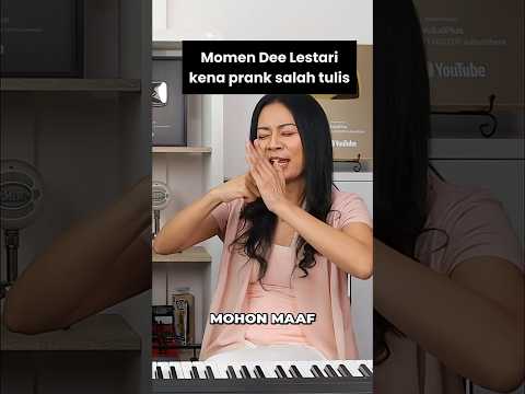 Dee Lestari Kena Prank Salah Tulis