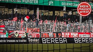 SC Preußen Münster vs. Rot-Weiss Essen | Stimmungsvideo | Gäste Tribüne
