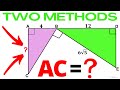 Triangle Properties and Trigonometric Functions