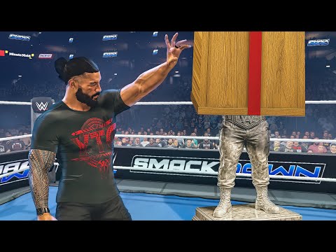 O.G BLOODLINE UNVEILS THE ROCK'S STATUE! | WWE 2K25 Universe