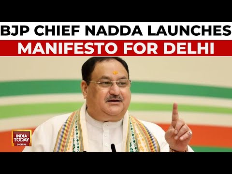 BJP Launches Delhi Manifesto: Rs 2,500 Monthly For Women, Focus on Empowerment | India Today