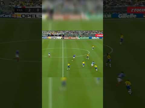 La passe de Zidane et une finition catastrophique #france #zidane #coupedumonde