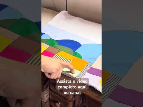 Arte em tecidos de uma Artesã Arqueóloga #arteeciabrasil