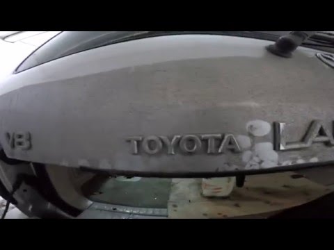 Toyota Land Cruiser 100 disassembly door (разборка двери)