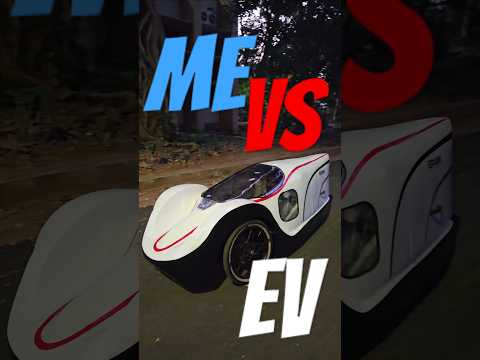 Who is Faster ??? Me vs Ev made by CET students 😮🔥 #race #malayalam #ev #shorts #car #viralshorts