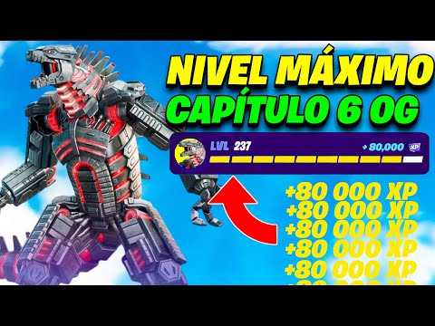 [MAPA de XP] Como *SUBIR RAPIDO DE NIVEL* en FORTNITE *BUG de EXPERIENCIA* Capítulo 6 Temporada 1 OG