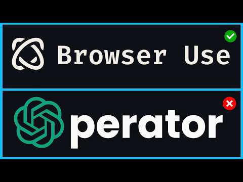 FREE Broswer Use AI Agent🤖 OpenAI Operator Open Source Alternative Controls Your Browser!