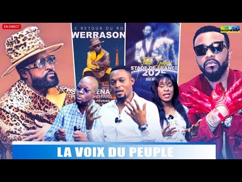 SILENCE YA FALLY IPUPA, DATE YA STADE DE FRANCE, CONCERT WERRA , VINCENT FAIT UNE GRANDE REVELATION