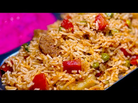 खिला खिला चटपटा वेज मसाला पुलाव बनाये इस आसान तरीके से | Mix Veg Masala pulao| Soya aloo matar pulao